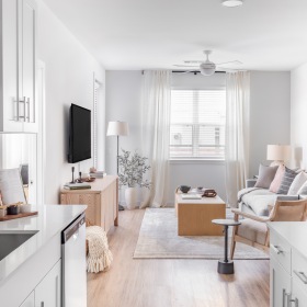 Spacious living rooms with thoughtful details Spacious living rooms with thoughtful details